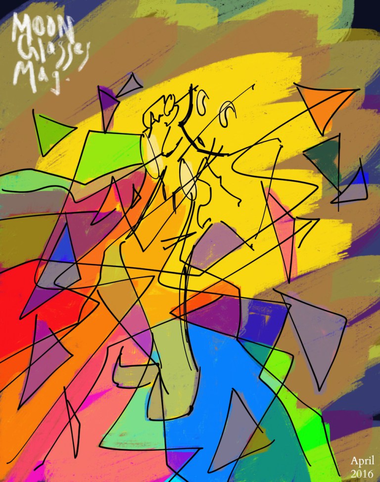 Moonglasses Magazine Issue Two Cover by Joi Massat