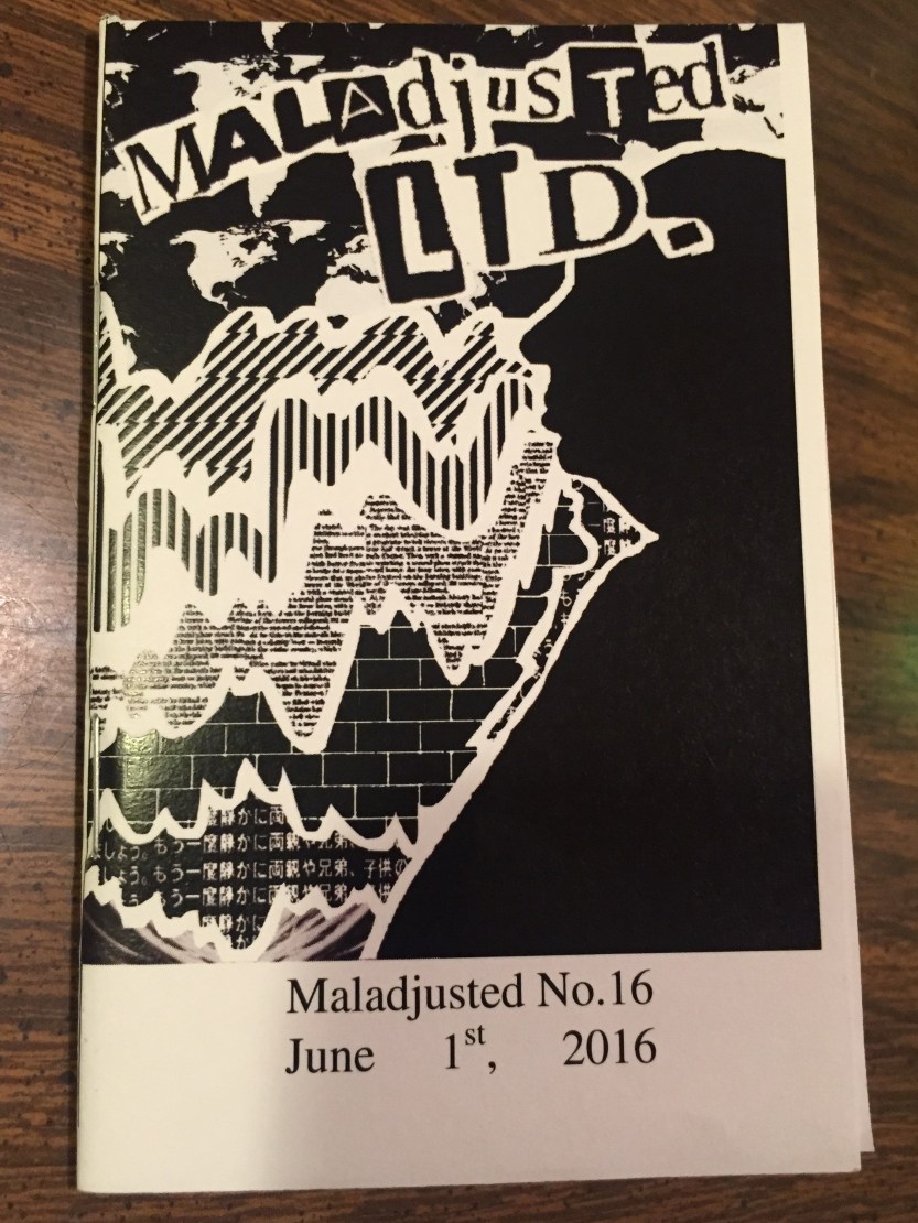 Maladjusted Issue 16 cover