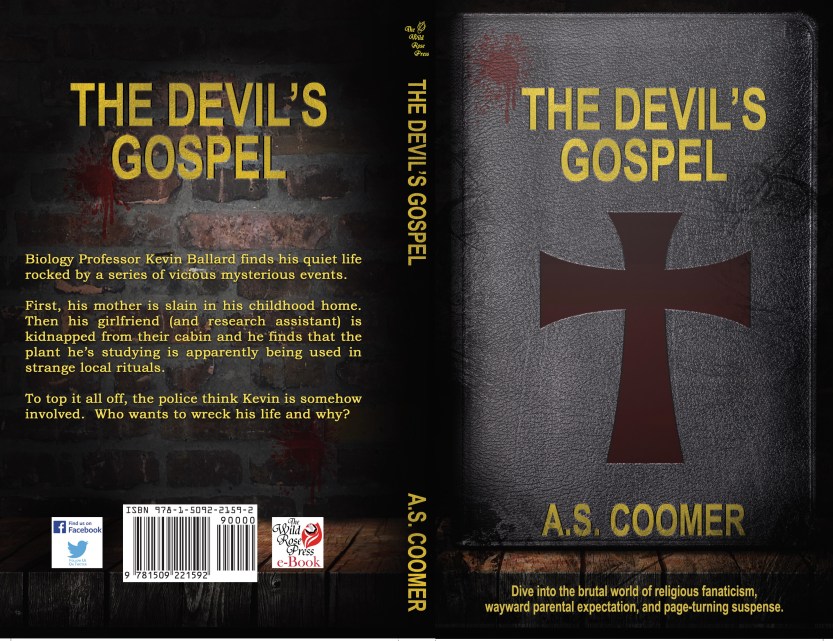 The Devil's Gospel, A.S. Coomer, full jacket